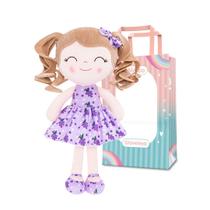 Boneca gloveleya original by metoo doll spring frutas uva 30cm com sacola