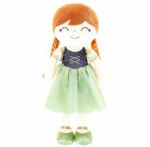 Boneca Gloveleya Princesa Anna 40 Cm + Sacola By Metoo - Original