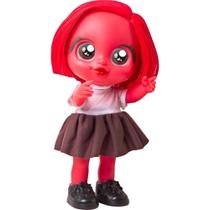 Boneca GLOW GIRLS Vermelha RUBY Bee TOYS
