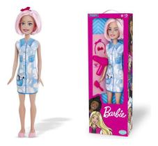 Boneca Grande Barbie Large Doll Hair Cabeleireira - Pupee