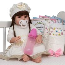 Boneca Grande Bebe Reborn Linda Boneca Grande Bebe Reborn Linda