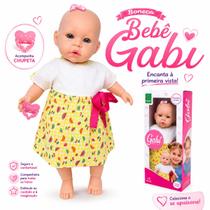 Boneca Grande Bebezão Nenezão Gabi Bebê Menina Realista Brinquedo Criança Boneca Grande Bebezão Nenezão Gabi Bebê Menina Realista Brinquedo Criança