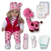 Boneca Grande Princesa Baby Alive Infantil Realista Adora