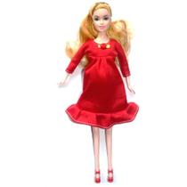 Boneca grávida KunHe Red com bebê na barriga realista Boneca grávida KunHe Red com bebê na barriga realista
