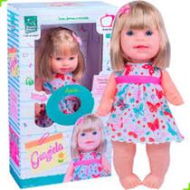 Boneca Graziela 31cm Fala E Ensina Cores Formas E Números 363 - Super Toys