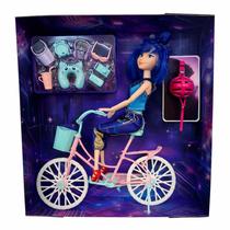 Boneca Guerreiras Do K-pop Na Bicicleta Com Acessórios