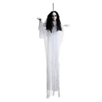 Boneca Halloween Eletronica Samara Grande Bizarra Com Sensor
