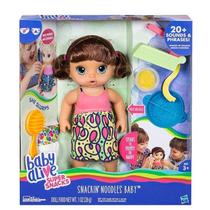 Boneca Hasbro Baby Alive C0964 Come Espaguete Morena