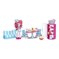 Boneca Hasbro Brinquedo My Little Pony B9485 Eg Pinkie Snack