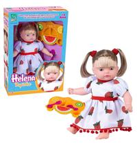 Boneca Helena Papinha Super toys Brinquedos - SUPERTOYS