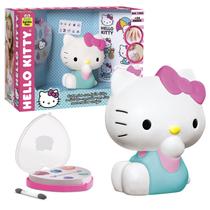 Boneca Hello Kitty Com Maquiagem, Tatuagem e Adesivo de Unha