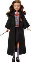 Boneca Hermione Granger Mattel com Uniforme de Hogwarts e Varinha