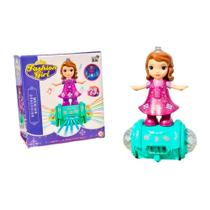 Boneca Hoverborad Fashion girl musical luzes 360 ZL-5170