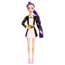 Boneca Hunters Guerreiras K-pop Dourado C/ Som e Luz Boneca Hunters Guerreiras K-pop Dourado C/ Som e Luz