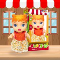 Boneca Infantil 100% Vinil Frutty Brinquedo Menina