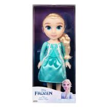 Boneca Infantil Articulada Toddler Frozen Elsa 38cm Multikids - BR2210
