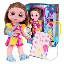 Boneca Infantil Baby Dodói Com tipoia Raio x E Acessórios - Super Toys