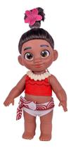 Boneca Infantil Baby Moana Pequena Disney Cotiplás 2790
