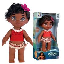 Boneca Infantil Bebê Princesa Disney Moana Cotiplás