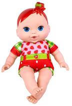 Boneca Infantil Com Mamadeira Sweet Aroma Morango 36,4 Cm