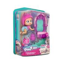 Boneca Infantil Cry Babies Playtime Millie Ginásio de Atividades Multikids - BR2464