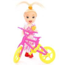 Boneca Infantil Duda Passeio De Bicicleta Well Kids Boneca Infantil Duda Passeio De Bicicleta Well Kids