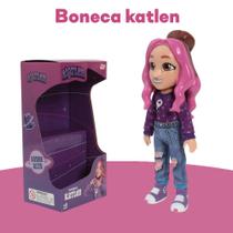 Boneca Infantil Katlen 26cm Baby Brink 1271 Corpo Articulado Boneca Infantil Katlen 26cm Baby Brink 1271 Corpo Articulado