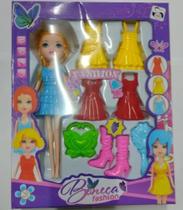Boneca Infantil Kit C/ 8 Peças Boneca Infantil Kit C/ 8 Peças