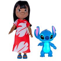 Boneca Infantil Lilo e Stitch Original Vinil Cotiplas Disney