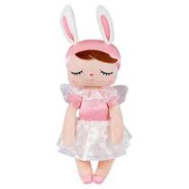 Boneca Infantil Metoo Angela Angel Rosa c/ Sacola