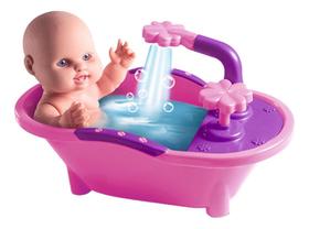 Boneca Infantil Milkinhas Petit Banho Sai Água De Verdade