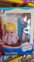 Boneca infantil naninha Baby Dreams Marca Cotiplás Boneca infantil naninha Baby Dreams Marca Cotiplás