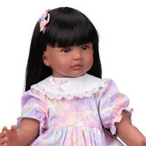 Boneca infantil renascida KOKOMANDY Black Girl 60 cm, pele realista Boneca infantil renascida KOKOMANDY Black Girl 60 cm, pele realista