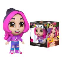 Boneca Infantil Vinil 15cm Dos Rosa - Katlen - Algazarra