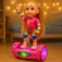 Boneca Interativa Com LED Presente Para Menina Chegada Rápida