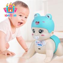 Boneca Interativa De Aniversário Com Engatinhar, Brinquedo Educacional Para Crianças