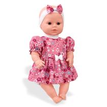 Boneca isadora bebê branca - adijomar - 396