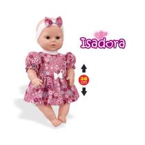 Boneca Isadora Bebê com Tiara em Vinil Brinquedo Menina - Adijomar Brinquedos Boneca Isadora Bebê com Tiara em Vinil Brinquedo Menina - Adijomar Brinquedos