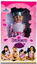 Boneca isadora bebê negra adijomar brinque