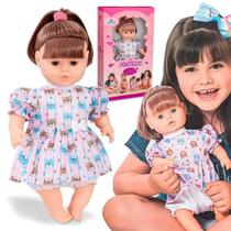 Boneca Isadora Com Cabelo Adijomar Brinquedos
