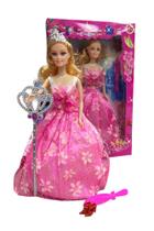 Boneca Jasmin Princesa Com Vestido e Acessórios - Xin Toys