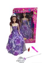 Boneca Jasmin Princesa Com Vestido e Acessórios - Xin Toys