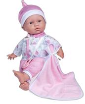 Boneca JC Toys La Baby Caucasian 28 cm com roupa e acessórios