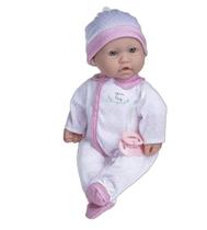 Boneca JC Toys La Baby Caucasian 40cm com roupa e acessórios