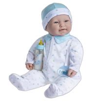 Boneca JC Toys La Baby Caucasian 50cm com roupa azul