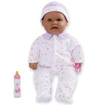 Boneca JC Toys La Baby Hispanic 40 cm, macia e lavável