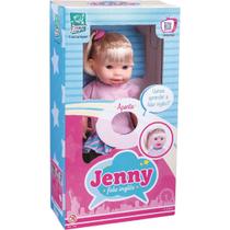 Boneca Jenny Fala Inglês Super Toys