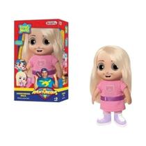 Boneca Jessica Aventureira Rosa Lucas Neto Com Som - Rosita