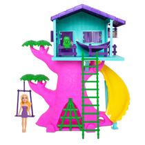 Boneca Judy Casa na Árvore Playset Brinquedo Casinha Menina