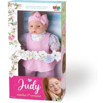 Boneca JUDY Minha Primeira Oração com Mecanismo 45CM Boneca JUDY Minha Primeira Oração com Mecanismo 45CM